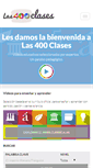 Mobile Screenshot of las400clases.com