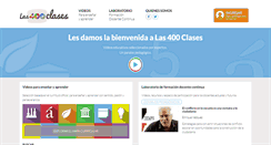 Desktop Screenshot of las400clases.org